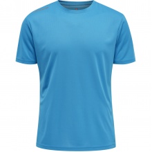 newline Sport-Tshirt Core Functional (atmungsaktiv, leicht) Kurzarm hellblau Herren